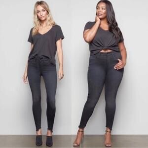 Good American Skinny High rise frayed Step Hem  - Size 8/29